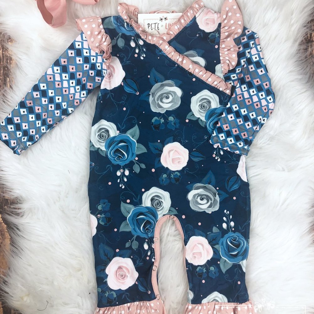 Infant Floral Romper
